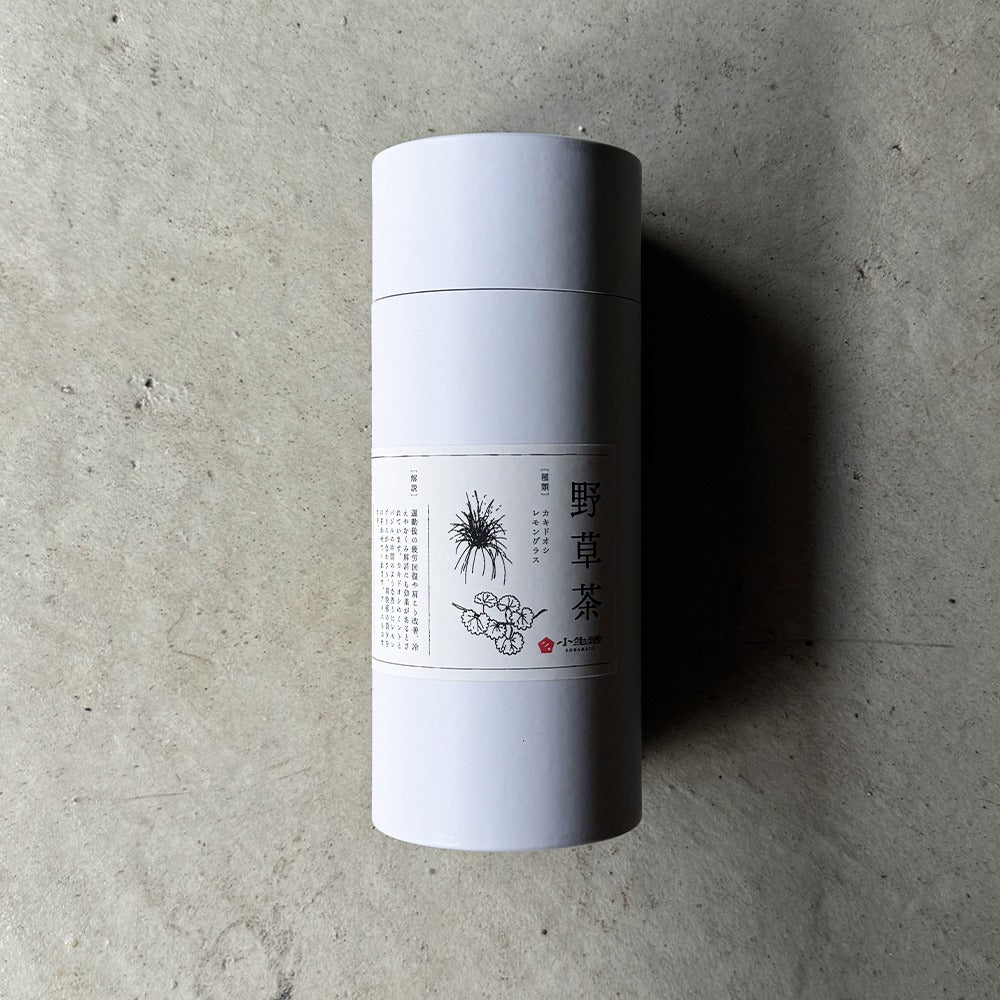 カキドオシとレモングラス ティーバッグ6包入 茶筒